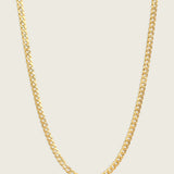 2.20mm Curb Cuban Link Chain, Bracelet, or Anklet