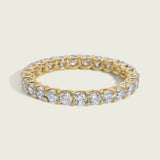 2.5mm U-Shaped Prong Diamond Classic Eternity Ring