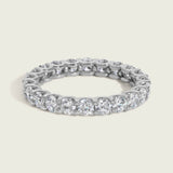 3mm U-Shaped Prong Diamond Classic Eternity Ring