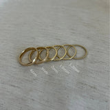 14k Gold Classic Slim Ring 2mm