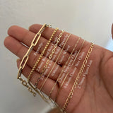 2.4mm Round Box Chain, Bracelet, or Anklet